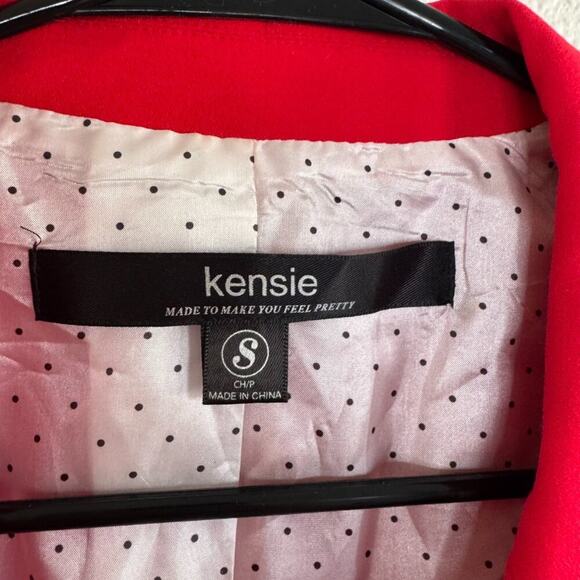 Kensie Small Stitch Fix Rebekah Red Blazer Suit Jacket - Picture 3 of 4